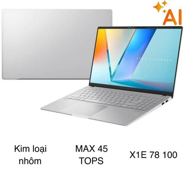 Asus Vivobook S 15 S5507QA - MA090WS (X1E 78 100, 32GB, 1TB, 2.8K 120Hz, OfficeHS, Win11)