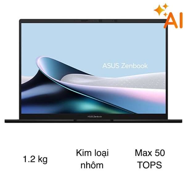Asus Zenbook 14 UM3406KA - PP555WS (R7 AI 350, 32GB, 512GB, 2.8K OLED 120Hz, OfficeH24+365, Win11)