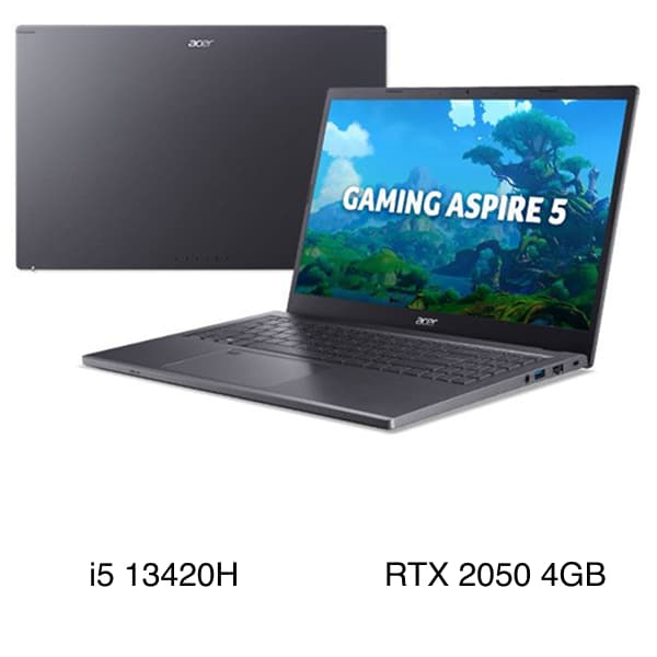 Acer Gaming Aspire 5 A515 58GM 598J - NX.KW1SV.002 (i5 13420H, 16GB, 512GB, RTX 2050 4GB, Full HD 144Hz, Win11)