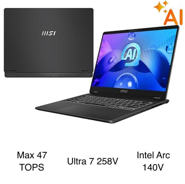MSI Prestige 14 AI+ Evo C2VMG - 020VN (Ultra 7 258V, 32GB, 1TB, 2.8K OLED 120Hz, Win11)