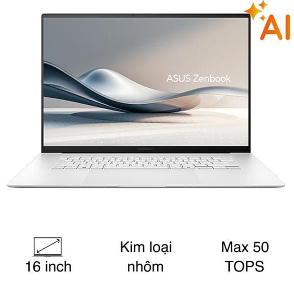 Asus Zenbook S16 UM5606KA - RK127WS (R7 AI 350, 24GB, 1TB, 2.8K 120Hz, OfficeH24+365, Win11)
