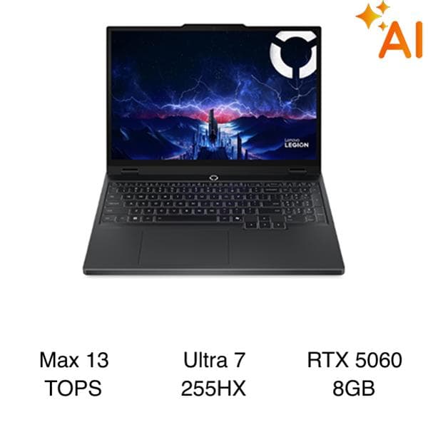 Lenovo Gaming Legion 5 15IAX10 - 83F0003CVN (Ultra 7 255HX, 32GB, 1TB, RTX 5060 8GB, WQXGA OLED 165Hz, OfficeH24, Win11)