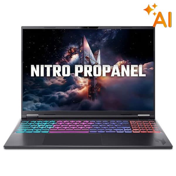 Acer Nitro ProPanel AN16S-61-R7ZJ - NH.QXFSV.002 (R7 AI 350, 16GB, 512GB, RTX 5060 8GB, 2K, Win11)