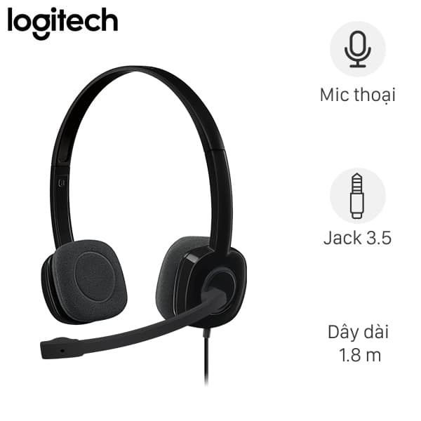 Tai nghe Chụp Tai Logitech H151
