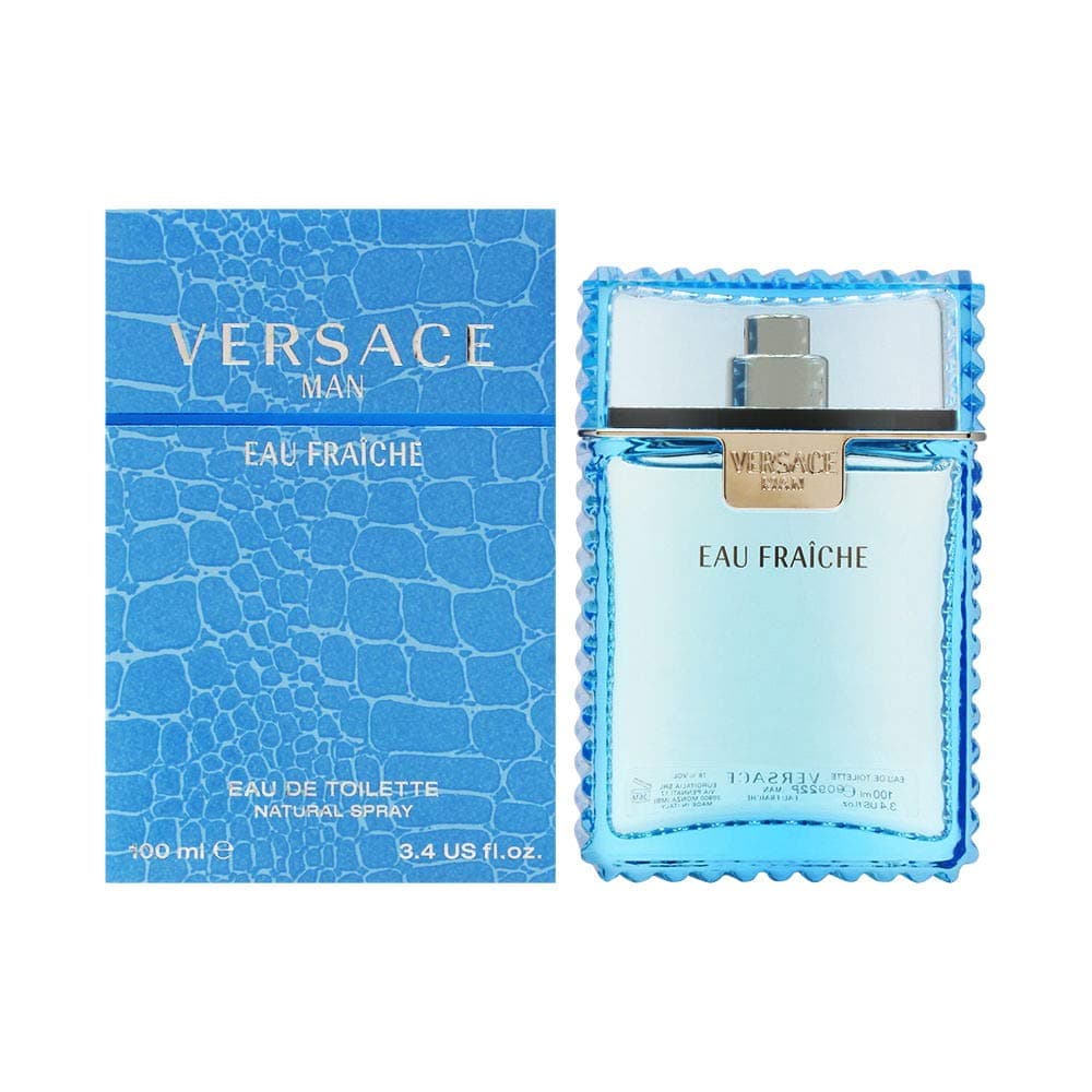 Versace Man Eau Fraiche 3.4 oz Eau de Toilette Spray