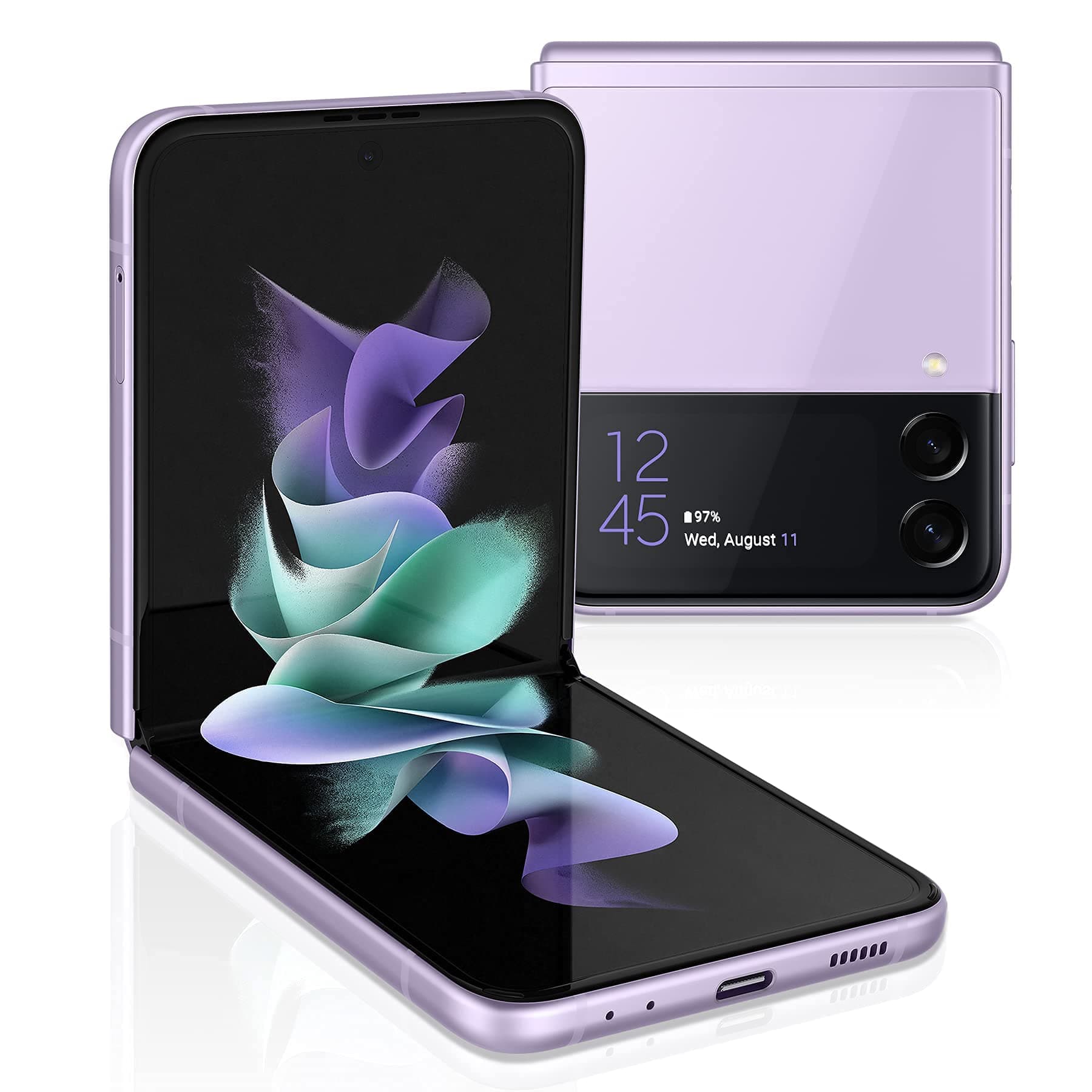 SAMSUNG Galaxy Z Flip 3 5G Factory Unlocked Android Cell Phone US Version Smartphone Flex Mode Intuitive Camera Compact 128GB Storage US Warranty, ...