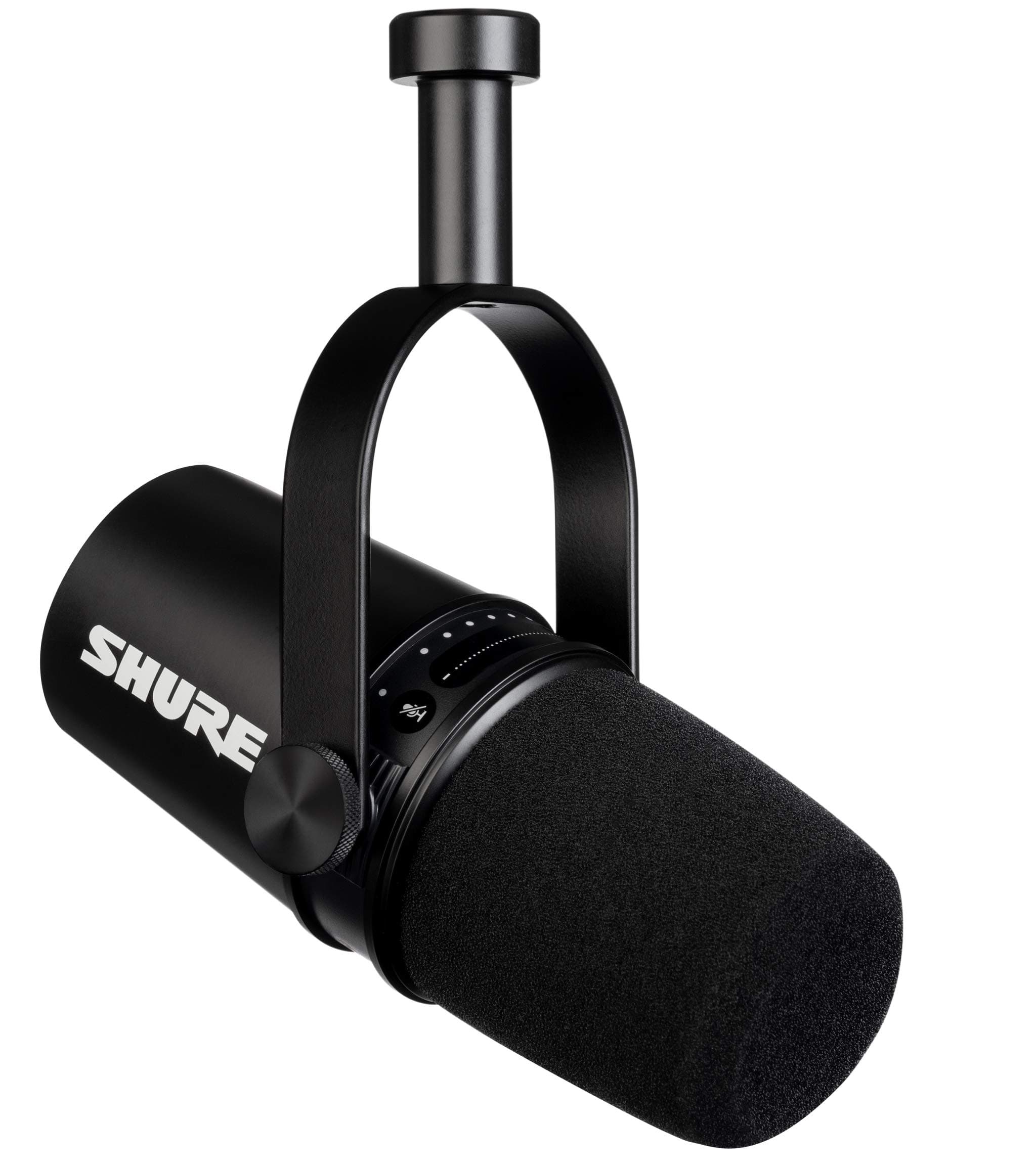 Shure MV7 USB Podcast Microphone for Podcasting, Recording, Live Streaming & Gaming, Built-in Headphone Output, All Metal USB/XLR Dynamic Mic, Voic...