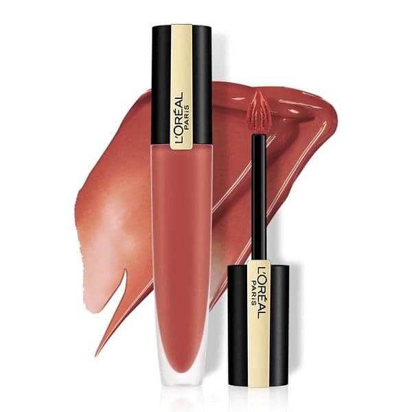 Son Kem Lì L'Oreal Paris Rouge Signature #150 I Dominate Hồng Đất 7ml