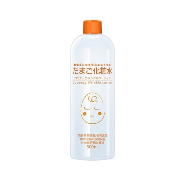 Nước Hoa Hồng Ngừa Nếp Nhăn Từ Vỏ Trứng Cocoegg Wrinkle Lotion 500ml