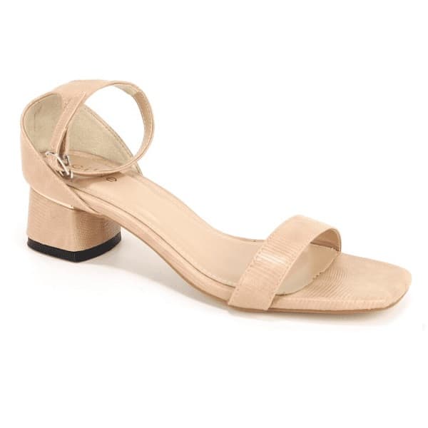 Giày Sandal Nữ Thời Trang Quai Ngang Cillie Màu Kem 1235-KEM (Store 5703)