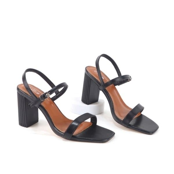 Giày Sandal 7cm Màu Đen Cillie 1111 (Store 5703)