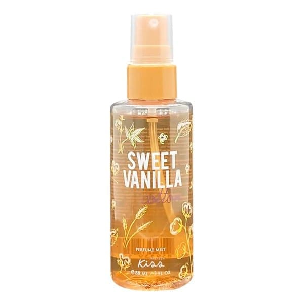 Xịt Thơm Toàn Thân Malissa Kiss Perfume Body Mist Sweet Vanilla Cotton 88ml (WN)