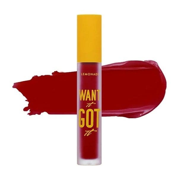 Son Kem Lì Lemonade Want It Got It #07 Đỏ Nâu Đất 5g