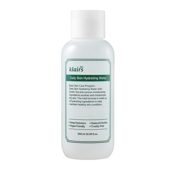 Nước Hoa Hồng Cân Bằng Độ Ẩm Dear Klairs Daily Skin Hydrating Water 500ml