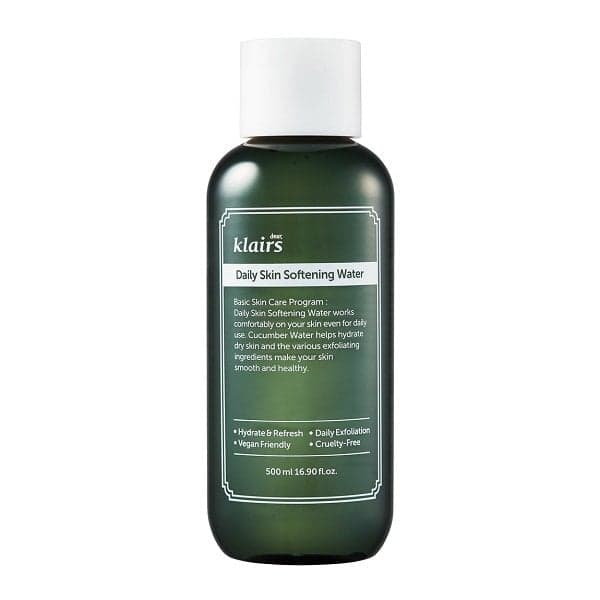 Nước Hoa Hồng Cấp Ẩm Dịu Da Dear Klairs Daily Skin Softening Water 500ml