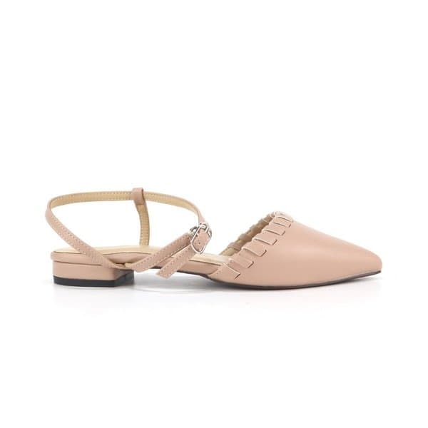 Giày Sandal Đan Dây 2cm Nude Cillie 1144 (Store 5703)