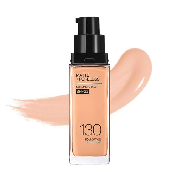 Kem Nền Kiềm Dầu Chống Nắng Maybelline Fit Me Matte+Poreless SPF22 130 Buff Beige 30ml