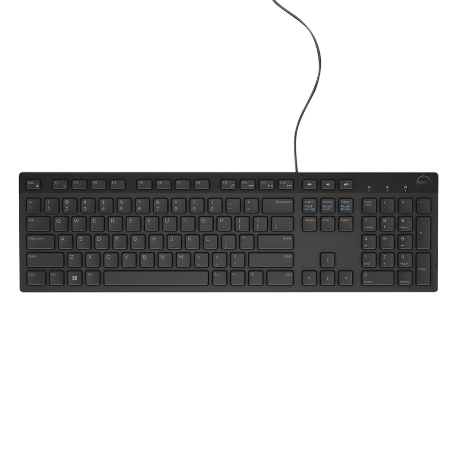 Bàn phím có dây Dell KB216 USB - Hàng Chính Hãng