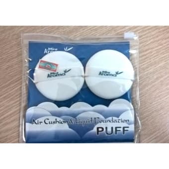 Bông phấn nước mềm mịn Aroma Air Cushion & Liquid Puff Hàn Quốc (2 x miếng) - Hàng chính hãng