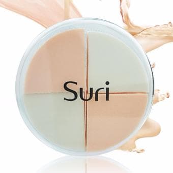 Bông phấn tán kem nền và lót Suri Deep Cleansing Puff Hàn Quốc (4 miếng)