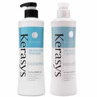 Dầu Gội/Xả cân bằng độ ẩm giảm xơ rối và dễ gãy rụng Kerasys Moisturizing Hàn Quốc 600ml - Hàng Chính Hãng
