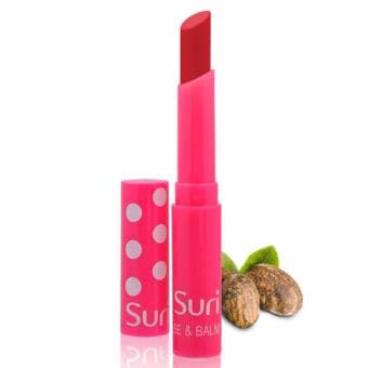 Son dưỡng ẩm bảo vệ môi chiết xuất trái Bơ mỡ Suri Blossom Lip No.RD01 Hàn Quốc 1.8g (Màu đỏ) - Hàng chính hãng