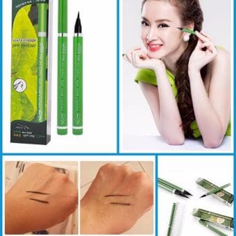 Viết kẻ mí mắt tinh chất trà xanh Mira Green Tea Waterproof Pen Eyeliner Hàn Quốc