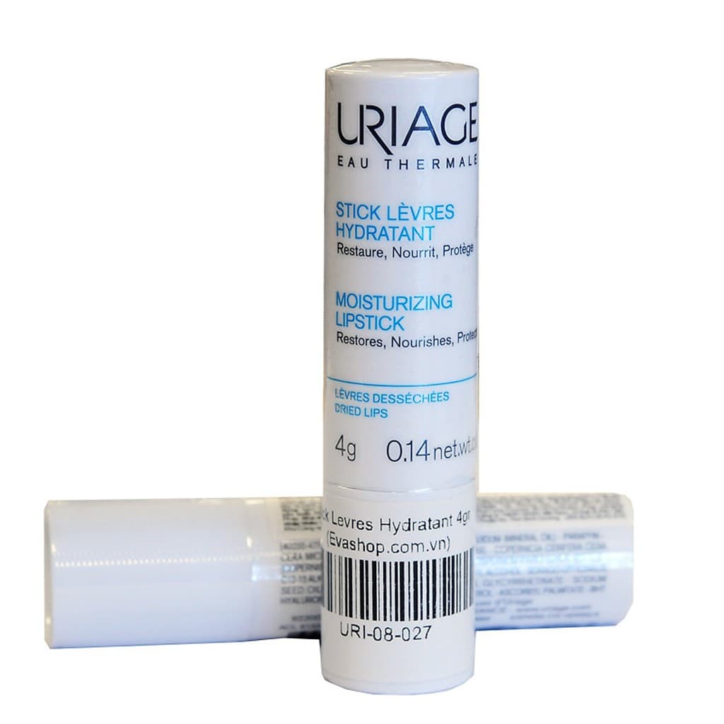 Son Uriage Stick Levers Hydratant - son dưỡng môi dưỡng ẩm bảo vệ và tái tạo môi đặc biệt những vùng bị khô nứt nẻ tổn thương trên môi